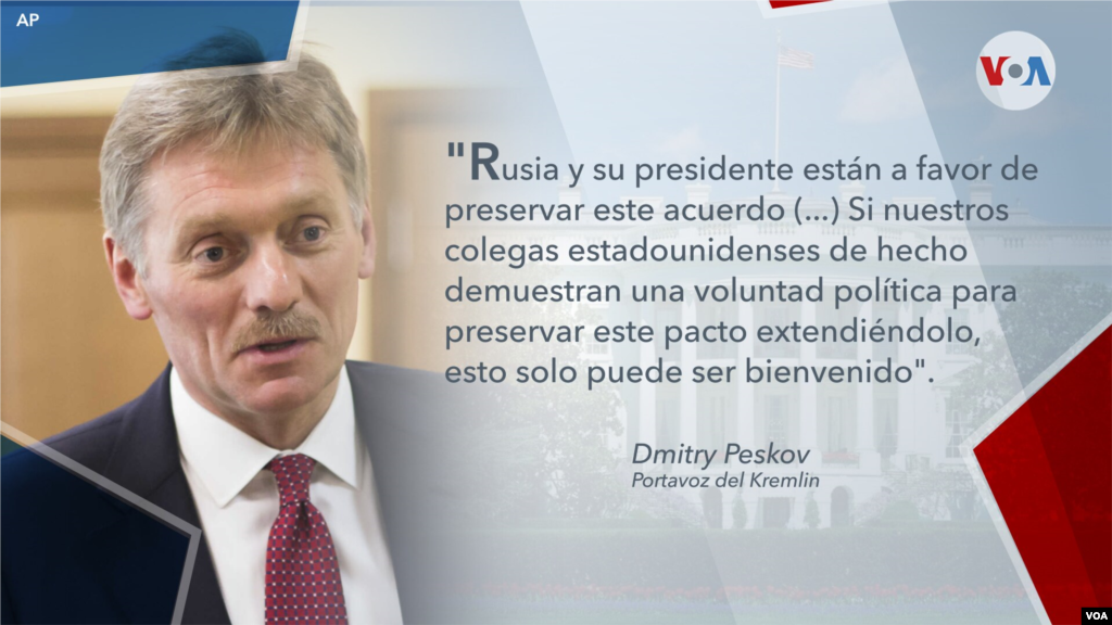 Rusia, vocero del Kremlim, Dimitry Peskov.