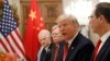 美国总统特朗普12月1日与中国国家主席习近平在布宜诺斯艾利斯共进工作晚宴