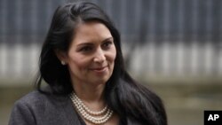 Menteri Dalam Negeri Inggris, Priti Patel 