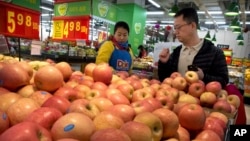 Las frutas estadounidenses estarían sujetas a aranceles más alto en China.