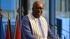 Le président du Burkina Faso, Roch Marc Christian Kaboré, au Sommet du G20 sur l'investissement à Berlin en Allemagne, le 19 novembre 2019.