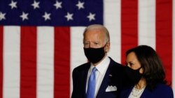 FILE - President-elect Joe Biden and vice president-elect Kamala Harris.