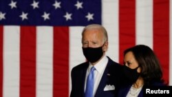 Presiden terpilih Joe Biden dan wakil presiden terpilih Kamala Harris. (Foto: Reuters)