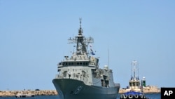 호주 해군 호위함인 ‘아룬타함(HMAS Arunta)’.