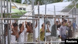 Suasana kamp penampungan pengungsi di Nauru, Pasifik Selatan, yang dikelola oleh Australia. (Foto: dok).