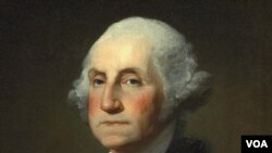 Potret Mendiang Presiden Amerika George Washington di Museum National Portrait Gallery, Washington DC (Foto: dok).