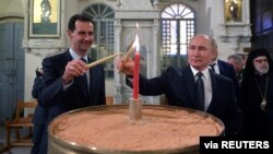 رهبران روسیه و سوریه، دمشق ۲۰۲۰ - آرشیو
