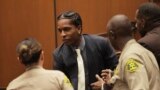 A$AP Rocky после того, как его признали невиновным во время судебного процесса во вторник, 18 февраля 2025 года, в Лос-Анджелесе.