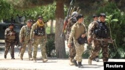 Afg'oniston xavfsizlik kuchlari. Qunduz viloyati, 22-iyun, 2021. 