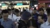 拒忘六四李旺陽 香港人鬧市辦追思