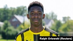 Ousmane Dembélé, attaquant de Dortmund, le 17 août 2016.