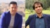 ذبیح‌الله غازی (راست) و خلیل نورزایی