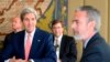 U.S. Secretary of State John Kerry (L) and Brazilian Foreign Minister Antonio Patriota speak during a meeting at Itamaraty Palace in Brasilia, Aug. 13, 2013. 