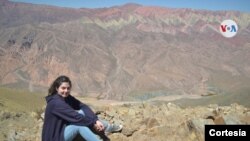 Verónica Lalinde pertenece al grupo de colombianos que permanecen varados en Argentina a causa de la pandemia. [Foto: Cortesía]