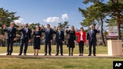 17일 일본 가루이자와에서 주요 7개국, G7 외교장관 회의가 열렸다.