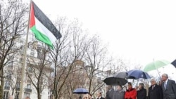 پرچم فلسطین به عنوان عضو جدید در مقر یونسکو به اهتزاز در آمد