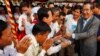 Hun Sen Claims ‘Peace and Stability’ Without Opposition as He Blesses Cambodians at New Year Ceremony