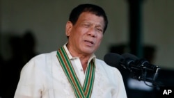 Presiden Filipina Rodrigo Duterte.