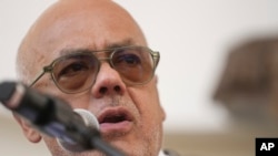ARCHIVO - Jorge Rodríguez, presidente del Parlamento de Venezuela.