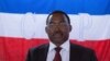 FILE - Anicet Niyonkuru, executive secretary for the National Council for Compliance with the Arusha Agreement (CNARED), attends a meeting on the 2020 presidential election, in Bujumbra, Burundi, Oct. 11, 2019.