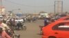 Gare routière Bouaké, une ville de l’intérieur de la côte d’Ivoire, le 8 mai 2020. (VOA/Aicha Diarra)