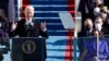 U.S. President Joe Biden delivers his speech after he was sworn in as the 46th President of the United States on the West Front of the U.S. Capitol in Washington, Jan. 20, 2021. 