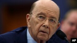Menteri Perdagangan Amerika Wilbur Ross (Foto: dok)