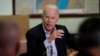 Presiden AS Joe Biden berbicara di Pusat Pelatihan Manajemen Darurat Somerset County di Hillsborough Township, New Jersey, AS, 7 September 2021. (Foto: Reuters)