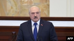 Arhiva - Predsednik Beorusije Aleksandar Lukašenko, 26. maja 2021.