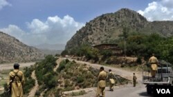 Lokasi di distrik suku terpencil Kurram, di mana para militan menyerang konvoi mobil yang ditumpangi warga muslim Shiah.