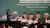 Presiden Joko Widodo berbicara dalam Dzikir Kebangsaan dan Peresmian Pembukaan Rapat Kerja Nasional I Majelis Dzikir Hubbul Wathon di Asrama Haji Pondok Gede Jakarta, Rabu 21 Februari 2018. (Foto courtesy: Biro Pers Istana)