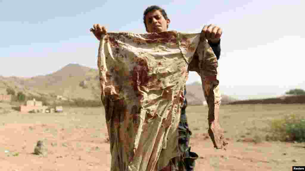 Garin Bait Rejal a Yemen, Afrilu 7, 2015.