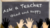 Glad and Happy 